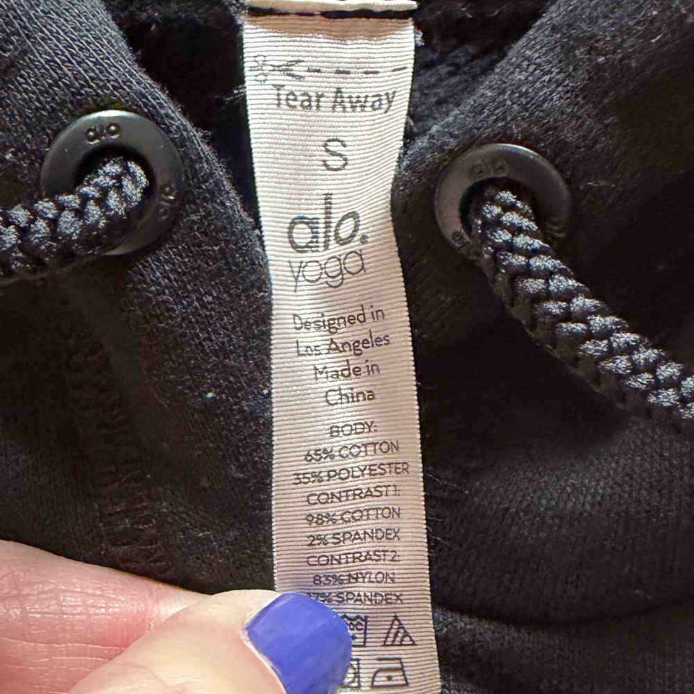 Alo Yoga At Ease Hoodie Small - Picture 13 of 13